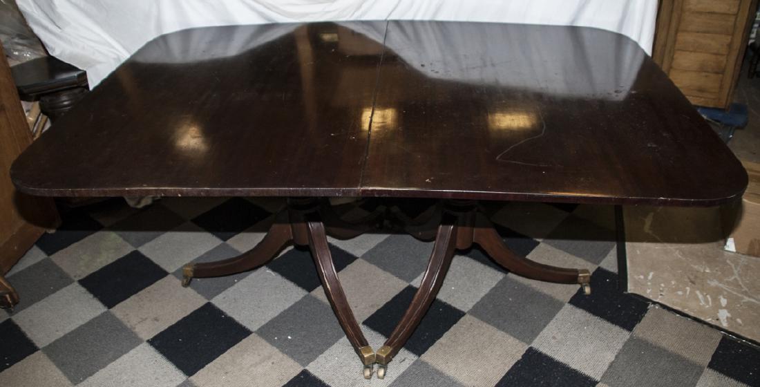 Antique English Sheraton Style Dining Table (1 of 11)