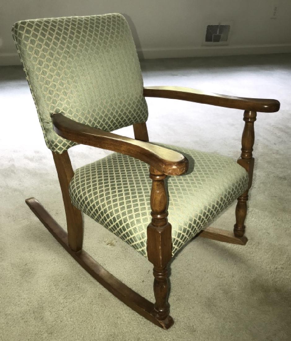 Antique Child or Doll Size Miniature Rocking Chair (1 of 2)