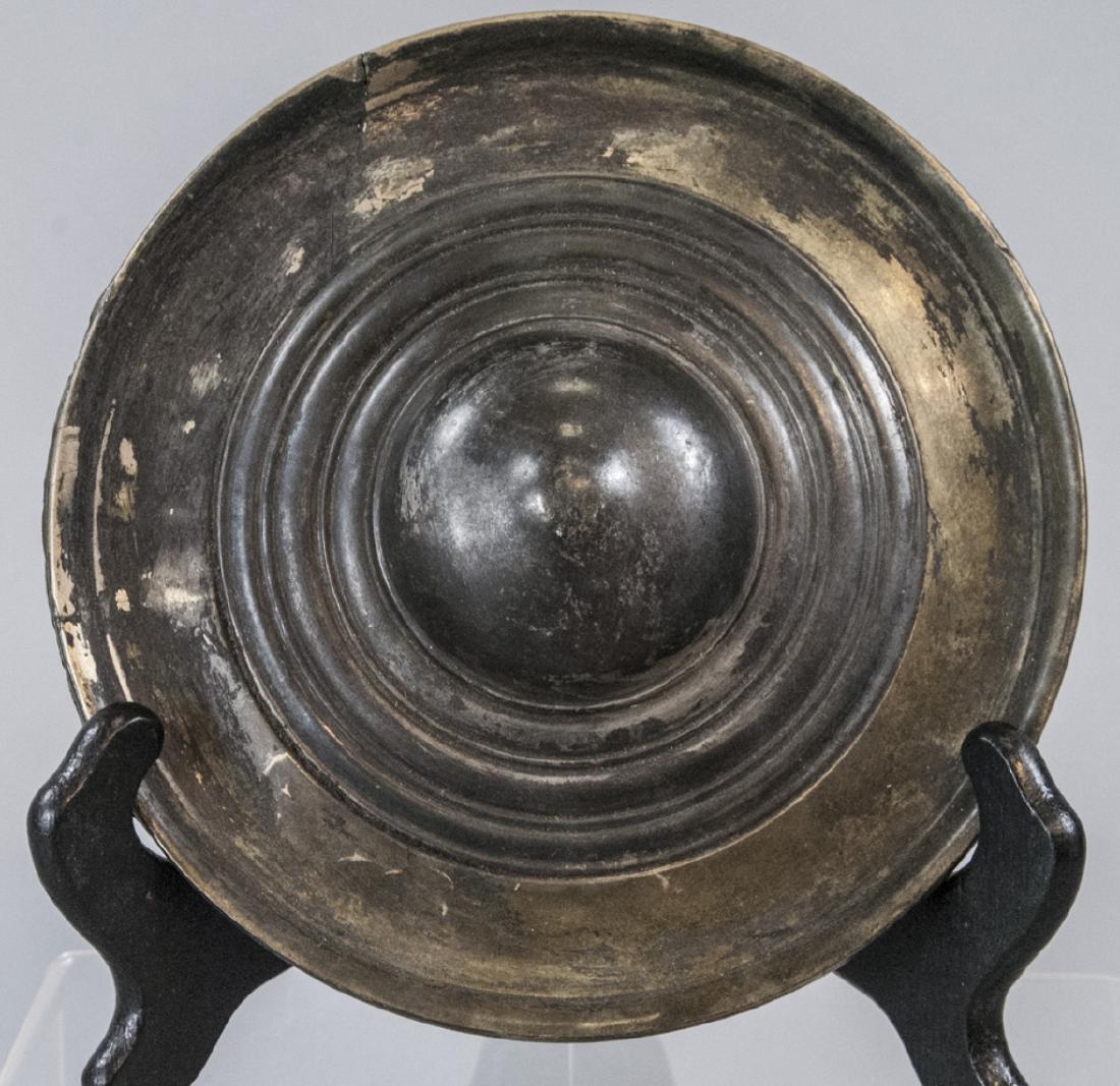 Antique Chinese Bronze Mirror: Antique Chinese Bronze Mirror. 6 inches in diameter