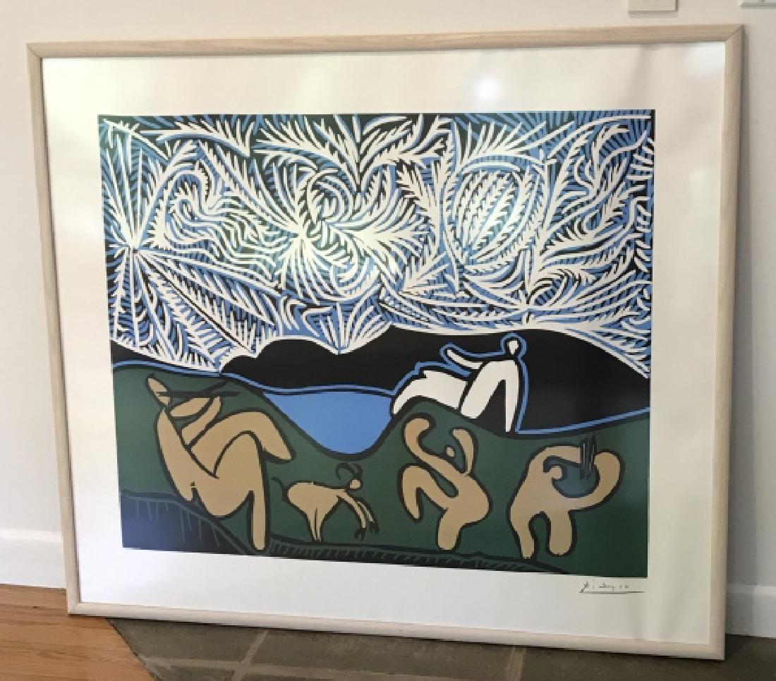 Framed Modernist Abstract Picasso Print (1 of 7)
