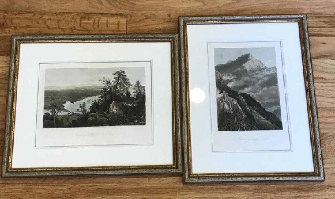 2 New England Scene Engraving Prints Framed (1 of 5)