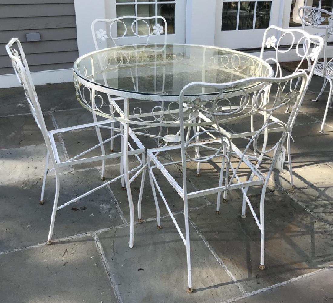 Garden / Outdoor Mid Century Dining Room Set (1 of 4)
