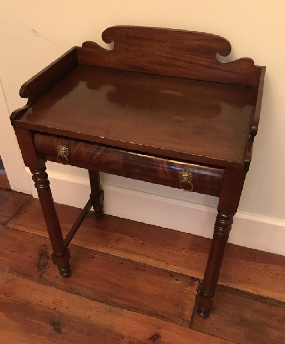 Antique American Empire Style Nightstand Table (1 of 5)