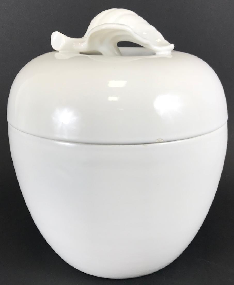 Tiffany by Haeger Apple Form Porcelain Cookie Jar (1 of 5)