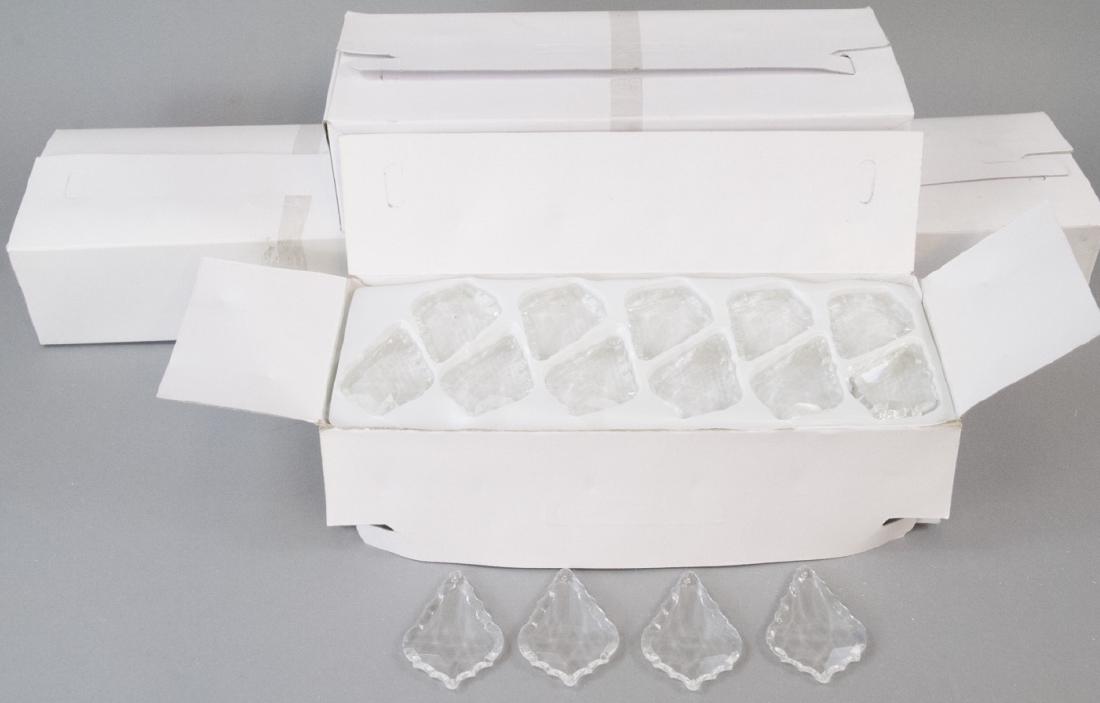 Lot  Clear Crystal Chandelier Pendalogs / Pieces (1 of 6)