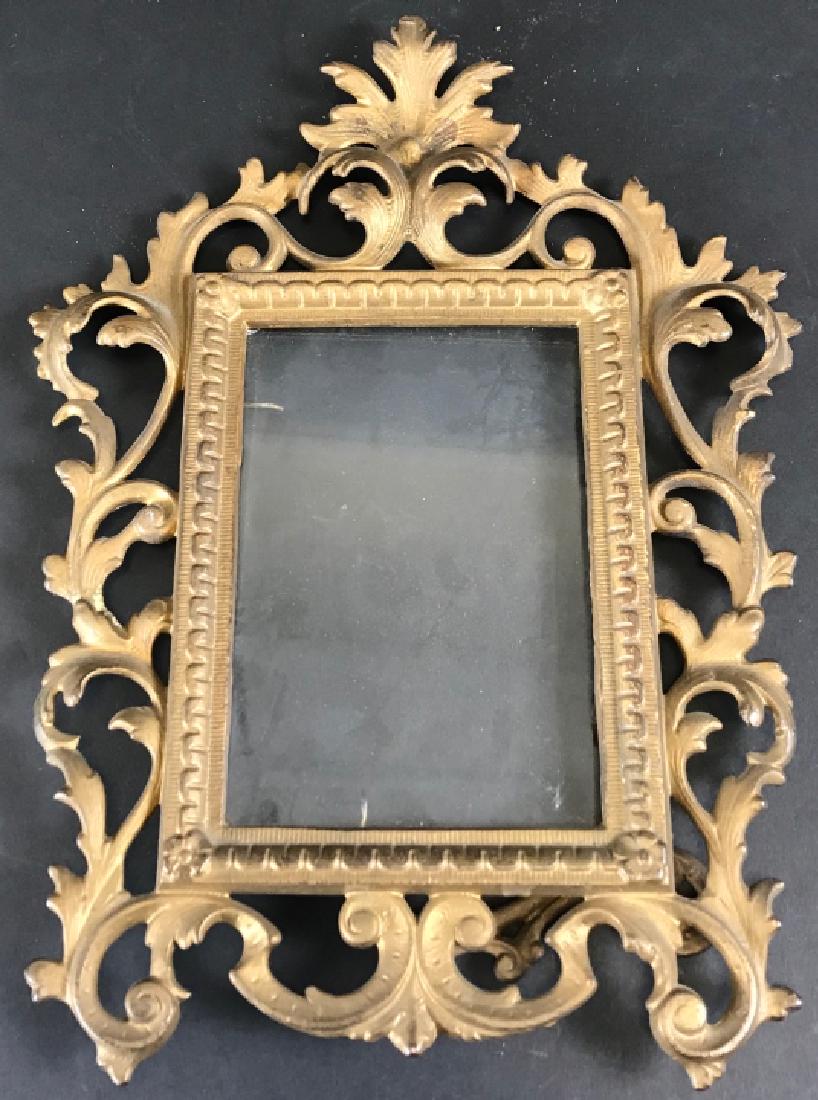Antique Gilt Ormolu French Rococo Style Frame (1 of 6)