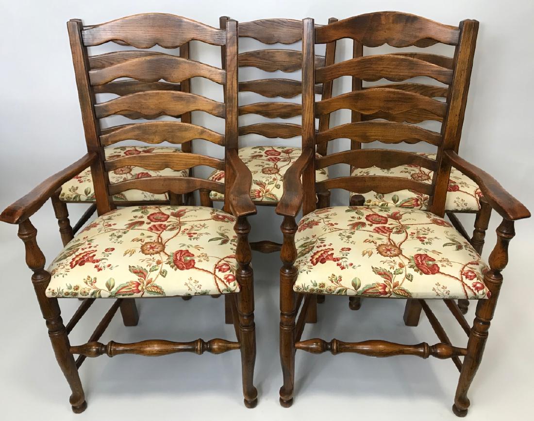 5 Smith & Watson Ladder Back Side / Dining Chairs (1 of 5)