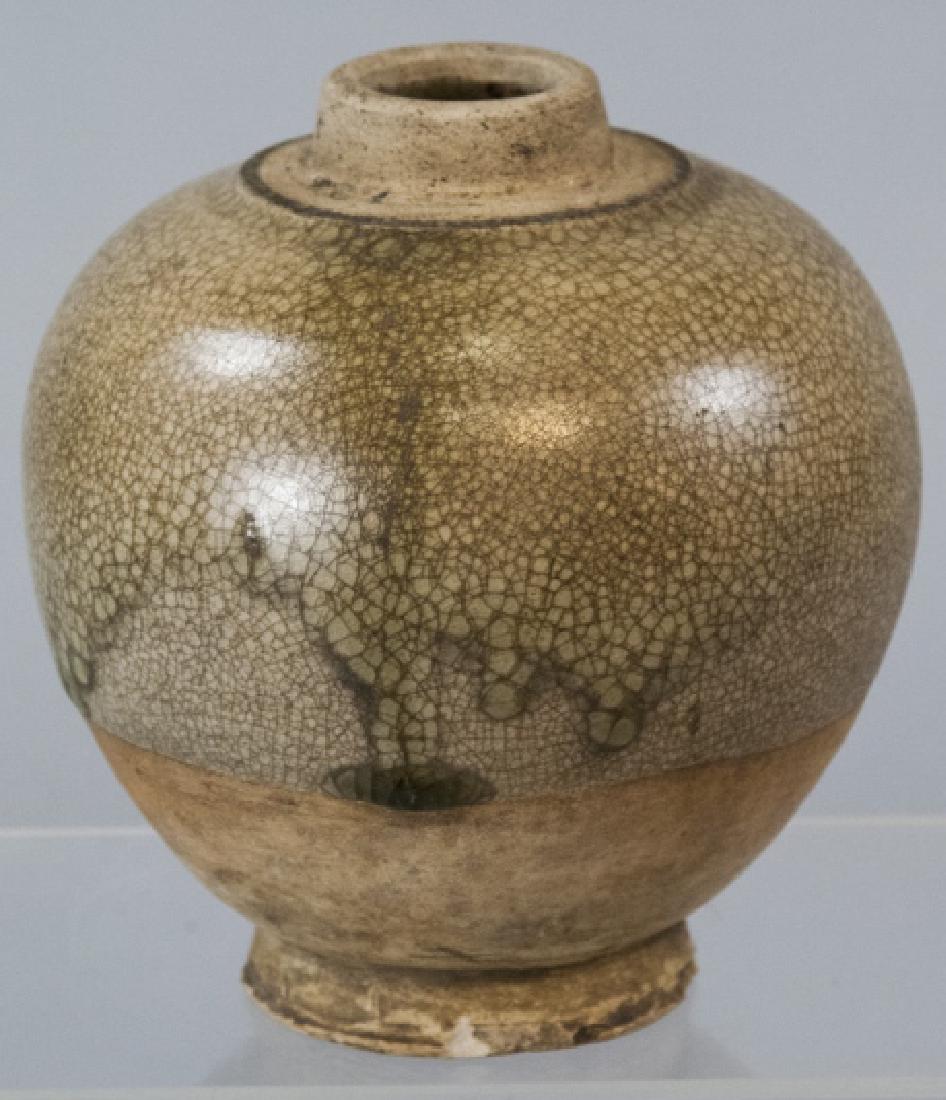 Antique Chinese Song Dynasty Pottery Ginger Jar (1 of 6)