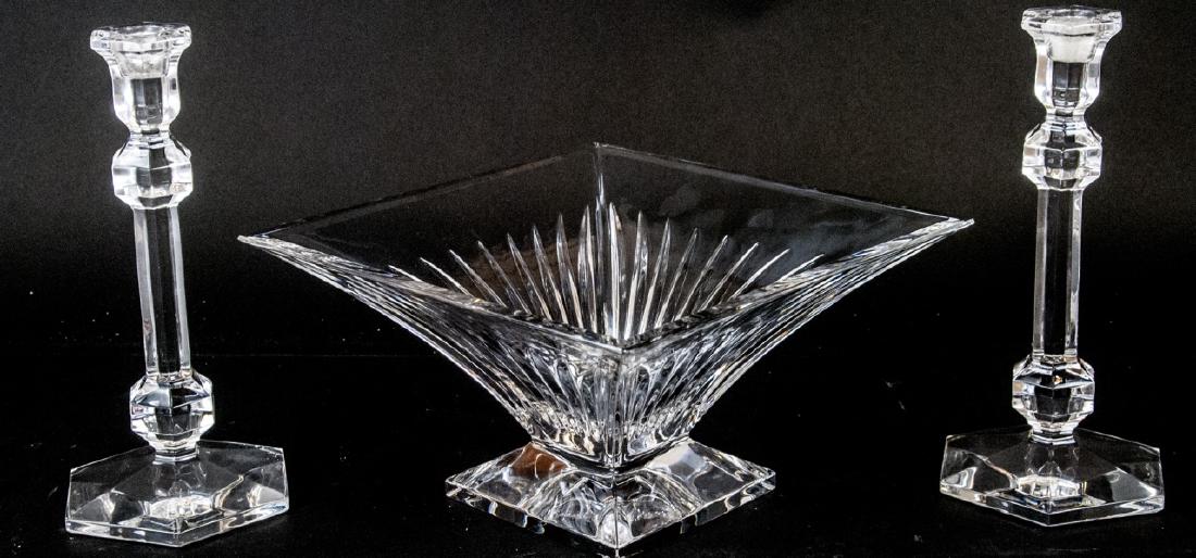 3 Crystal Decorative Objects Incl. Val St Lampert (1 of 9)