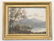 19th C Oil on Board Painting of Kennebago Maine