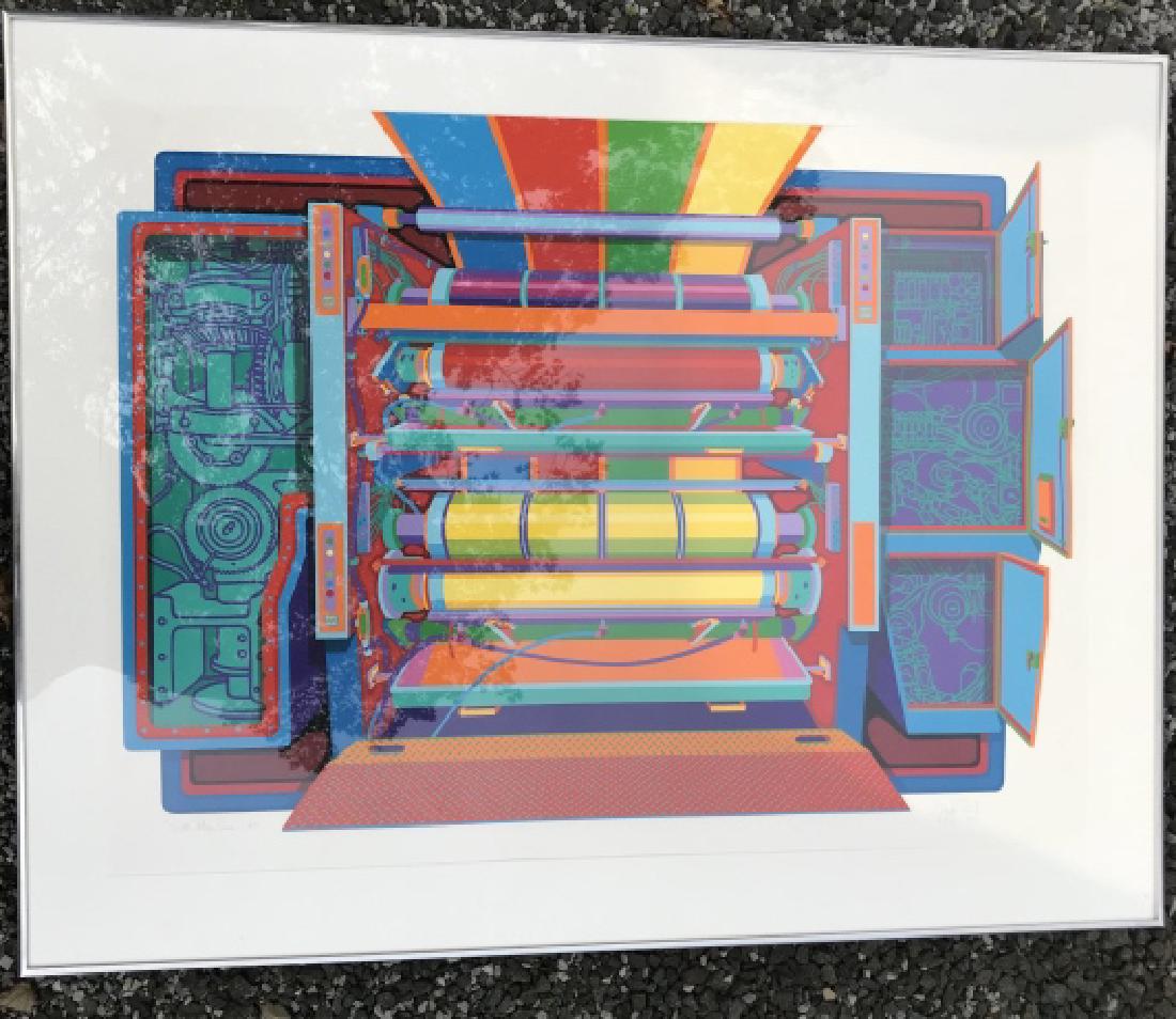 Clayton Pond Framed Signed Artist Proof Lithograph (1 of 5)