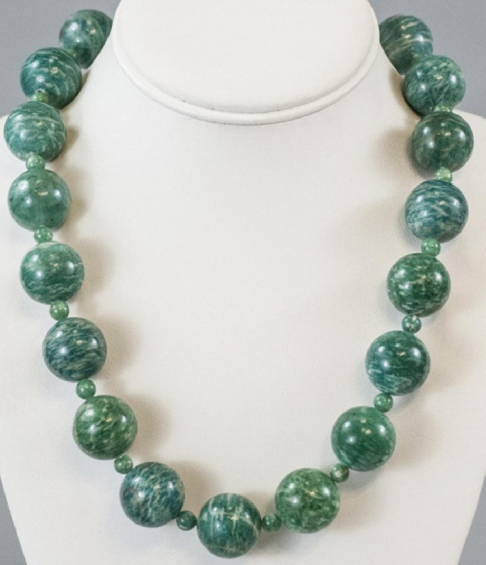 Handmade Large Specimen Agate Bead Necklace (1 of 6)