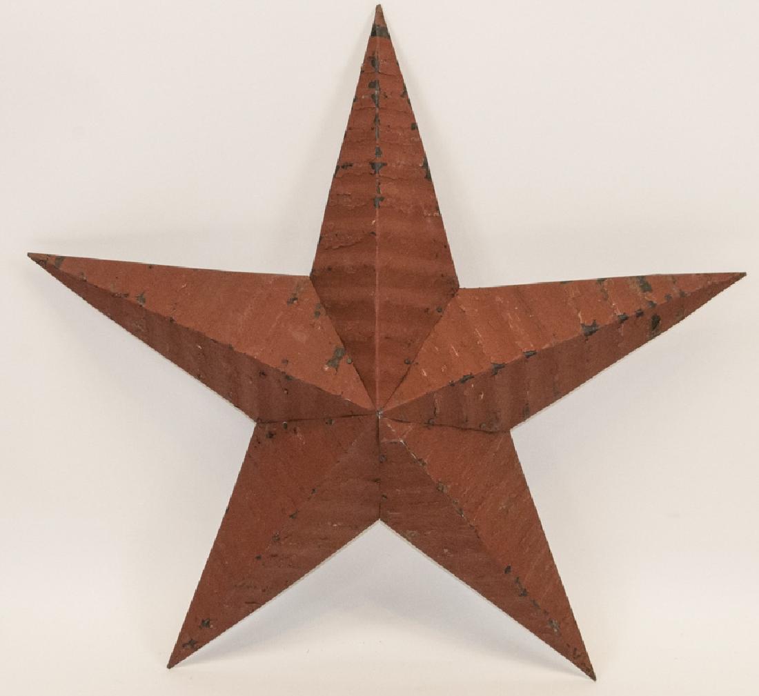 Vintage Retro Sheet Metal Star Form Sign Oct 27, 2018 Greenwich