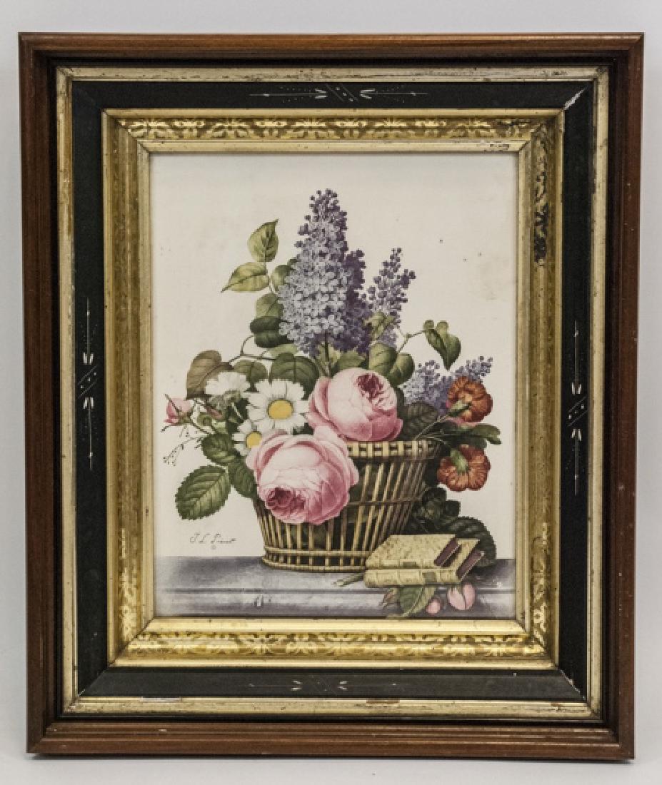 Antique East Lake Frame & Jean Louis PrÃ©vost Litho (1 of 5)