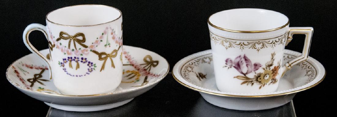 2 Porcelain Teacups Saucers Incl Kaiser & Austria (1 of 4)
