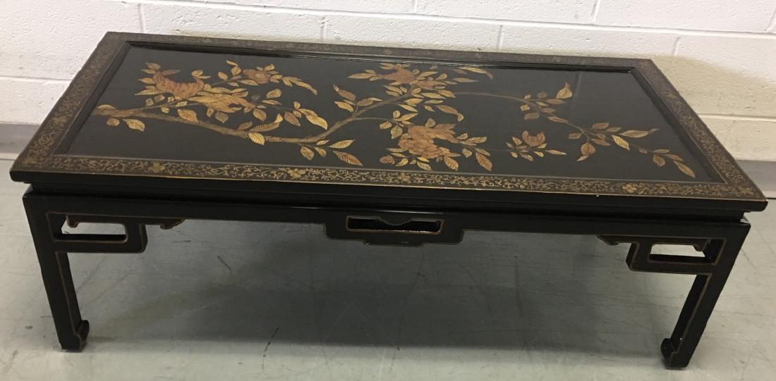 Vintage Black Lacquer Asian Coffee Table Nov 11 2018 Greenwich Auction In Ct Black Lacquer Asian Coffee Table, Vintage Black Lacquer Coffee Table