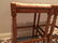 Pair of Contemporary Rattan & Oak Bar Stools - 6