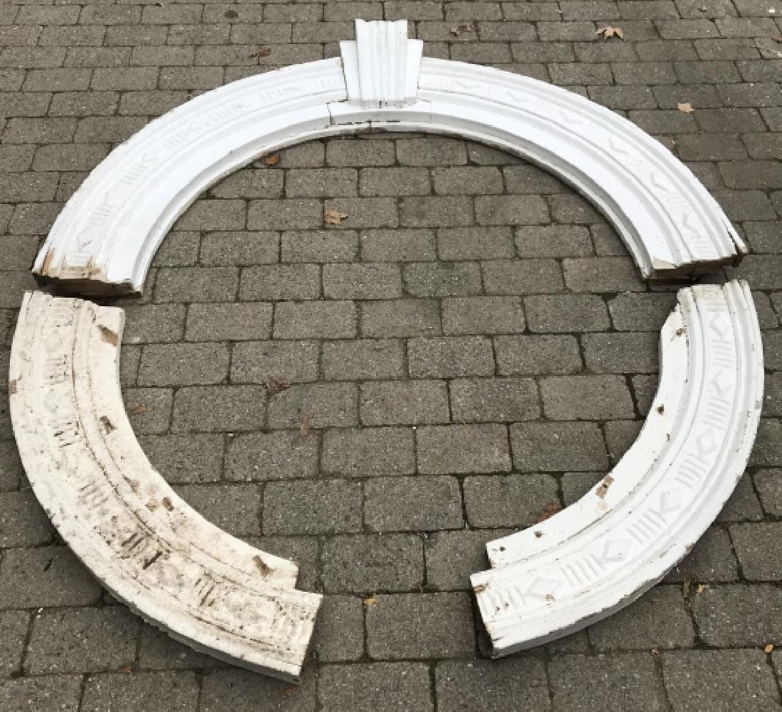 3 Antique Regency Style Carved Wood Pediments (1 of 6)