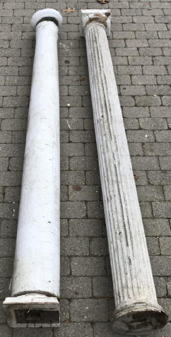 Pair Greco Roman  Architectural Salvage Columns (1 of 4)