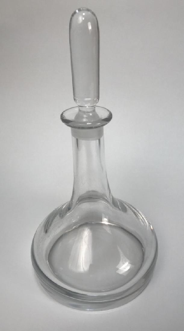 Signed Orrefors Crystal Decanter by Olle Alberius (1 of 3)