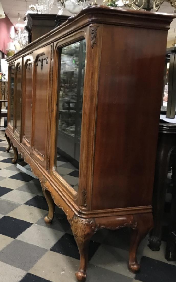 Wiechert Basel Oversized Mahogany +Glass Buffet (1 of 5)