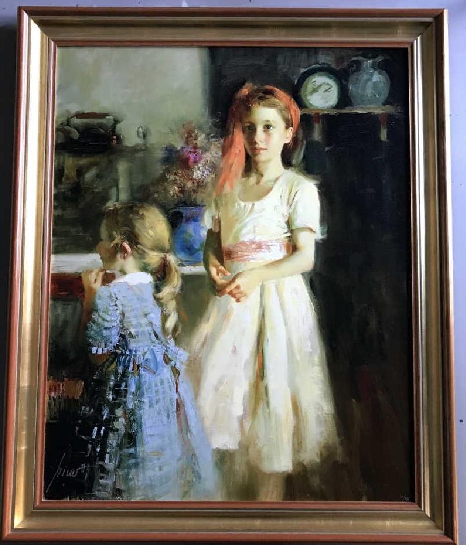 Pino Daeni Framed Enhanced Giclee Print on Canvas (1 of 6)