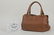 Prada Light Brown Leather Purse / Hand Bag - 5