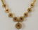 Estate 18kt Yellow Gold Ruby & Diamond Necklace - 4