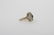 Estate 14kt Yellow Gold Chrysoprase & Diamond Ring - 2