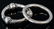 Two Silver Tone Bangle Bracelets
