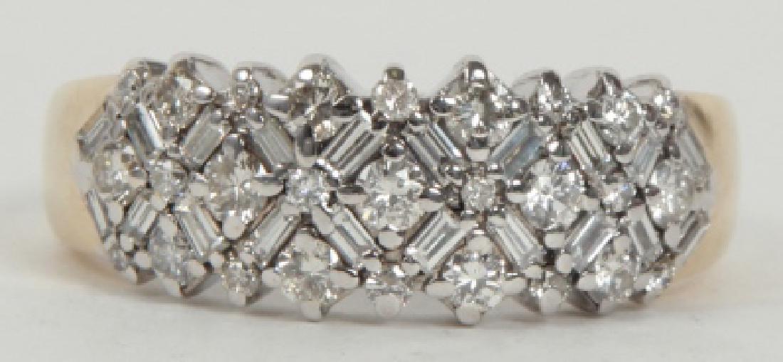 Vintage 14k Yellow Gold & Three Carat Diamond Ring (1 of 4)