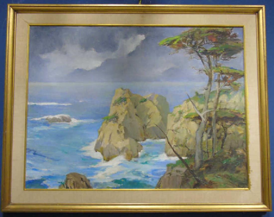 Orrin Augustine White - California Oil Painting (1 of 4)