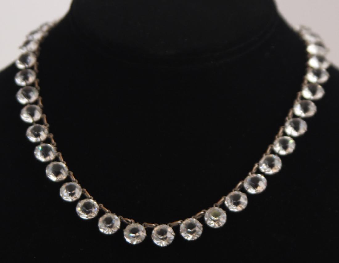 Antique Georgian Style Paste Riviere Necklace (1 of 5)