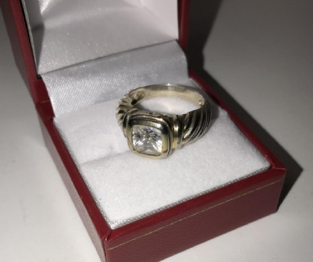 David Yurman Style Sterling Silver Ring (1 of 3)