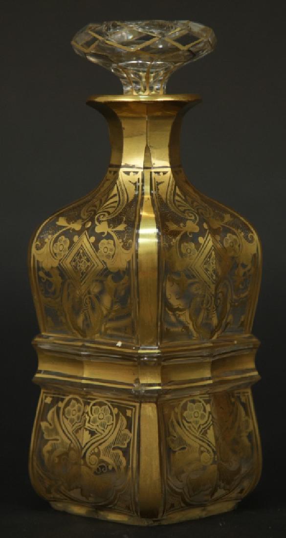 Antique 19th C Czech Moser Style Perfume Bottle (1 of 6)