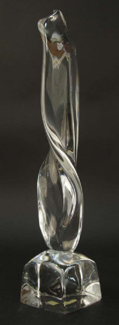 Daum France Large Crystal Tower Sculpture (1 of 8)