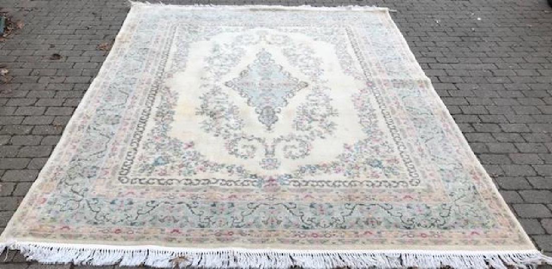 Hand Knotted Wool Super Bana Indian Persian Carpet (1 of 4)