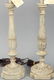 Pair Column Form French Provencal Stick Lamps - 2