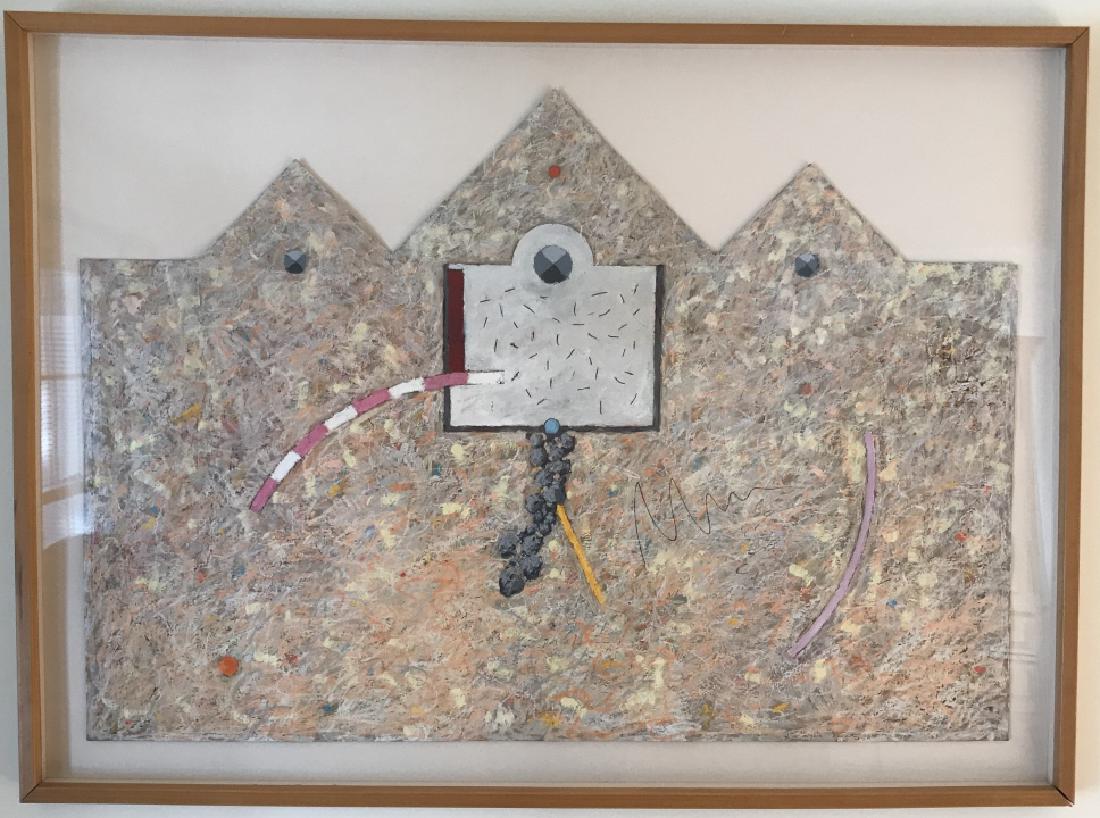 Large Signed Original Mixed Media Artwork (1 of 4)