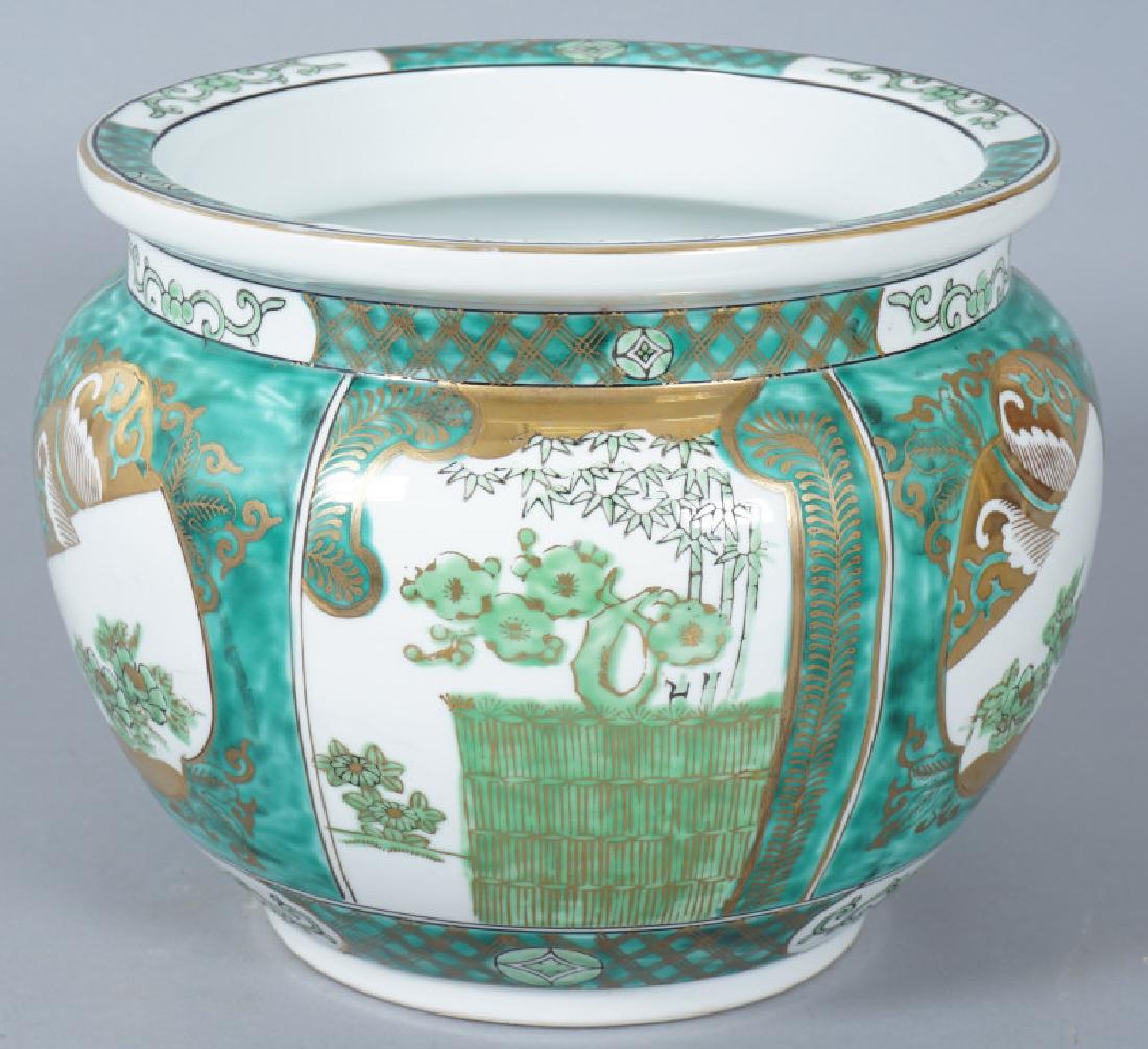 Gold Imari Hand Painted Porcelain Japanese Planter (1 of 8)