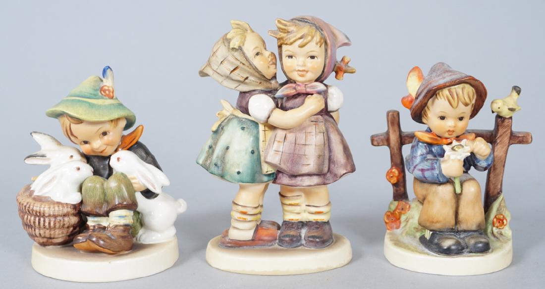 Three Hummel German Porcelain Figurines (1 of 10)