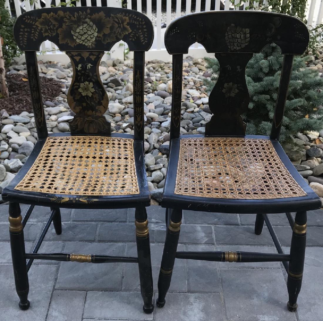2 Early 20th C French Provincial Caned Side Chairs (1 of 10)