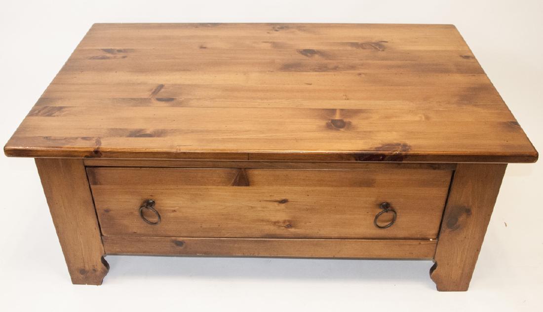 Pine Rustic Coffee Table (1 of 5)