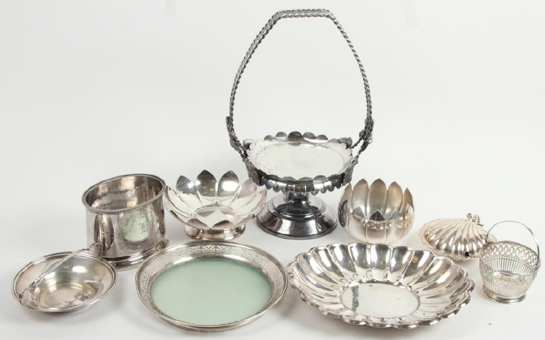 Mixed Lot Sterling and Silver Plate incl. Tiffany (1 of 12)