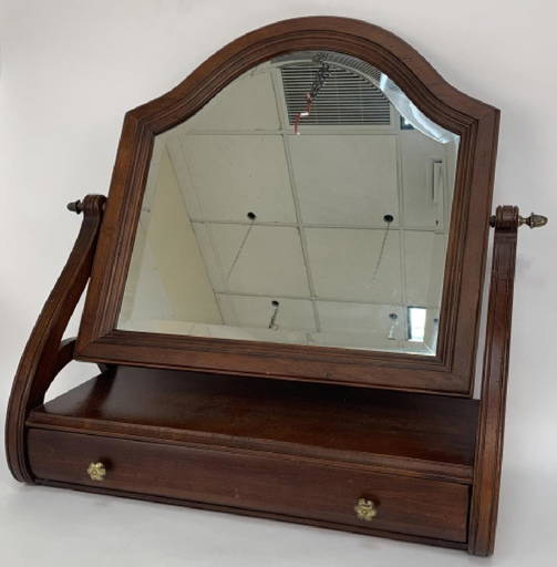 Ethan Allen Dresser Top Shaving Mirror W Drawer