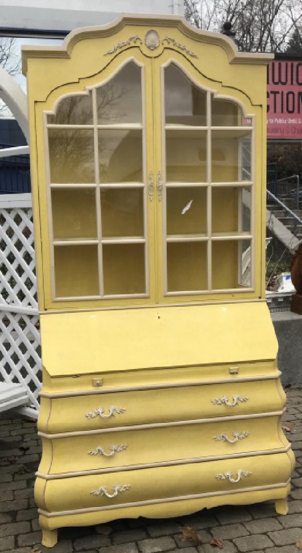 Baker Furniture Decorated Venetian Secretary Desk (1 of 5)