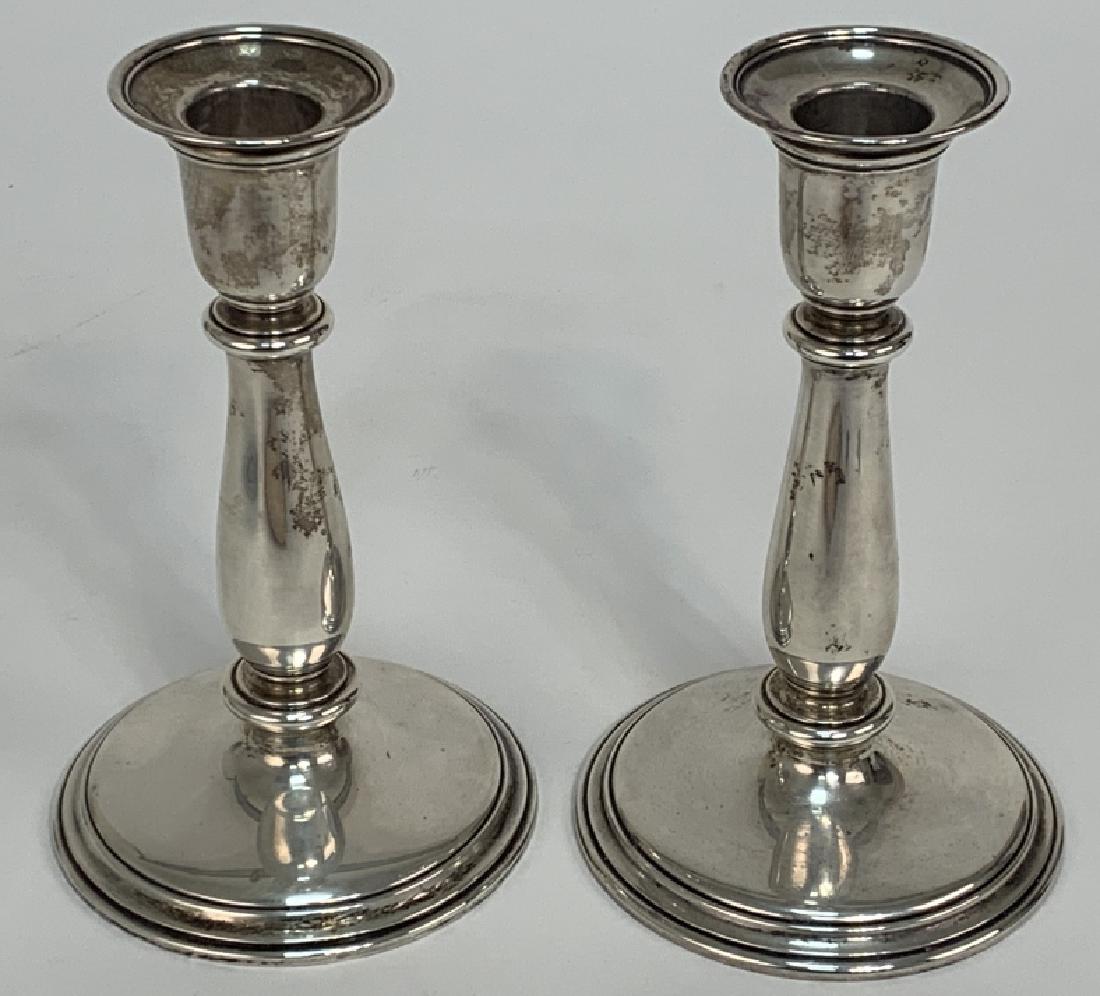 Tiffany & Co Weighted Sterling Silver Candlesticks (1 of 4)