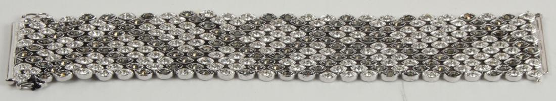 Judith Jack Sterling Silver & Rhinestone Bracelet (1 of 4)