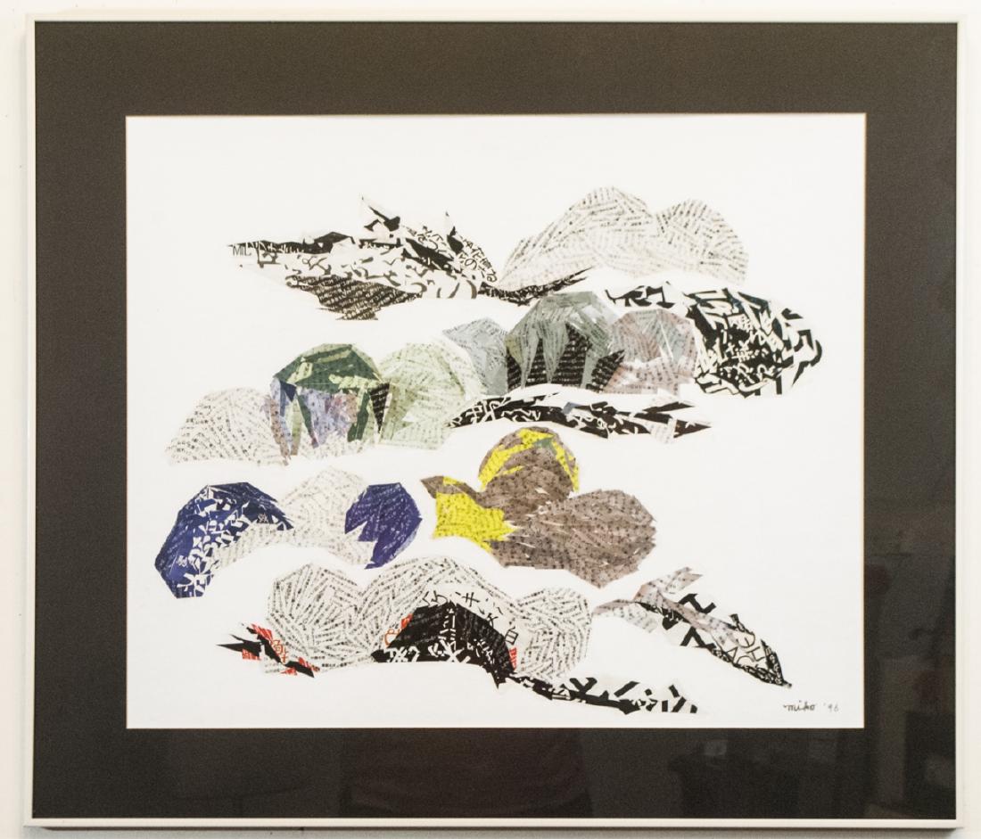 Miko Goodnough Original Signed Collage Artwork (1 of 7)