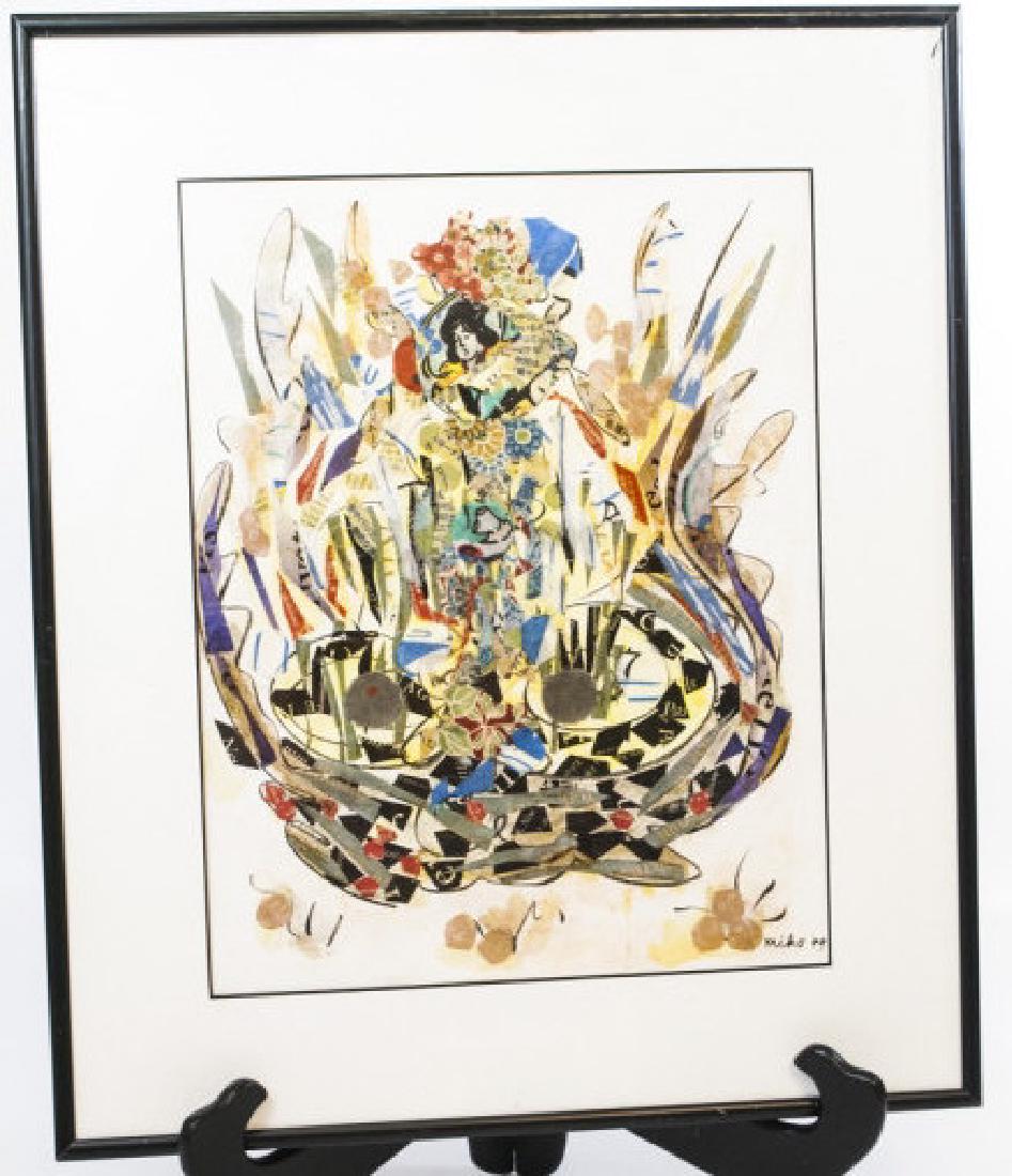 Miko Goodnough Original Signed Collage Artwork (1 of 4)
